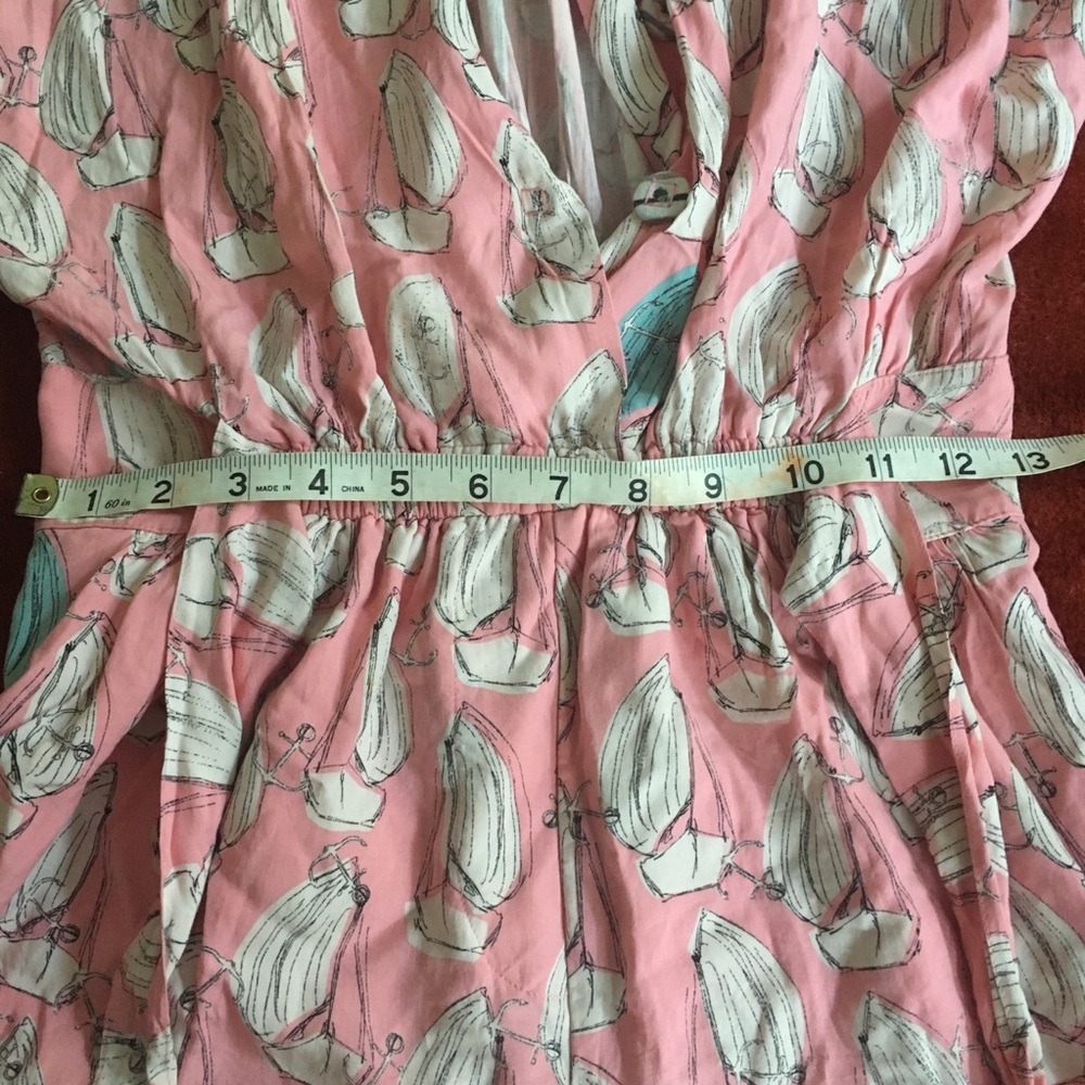 Anthropologie Sailboat Romper Size 2 Maeve - Picture 5 of 5